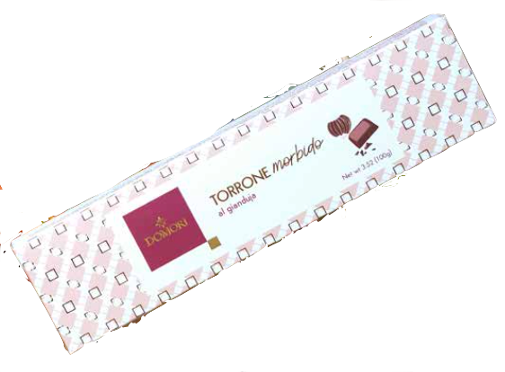 Domori Gianduja Soft Nougat ドモーリ ジャンドゥーヤ ヘーゼルナッツソフトヌガー1箱(100g)