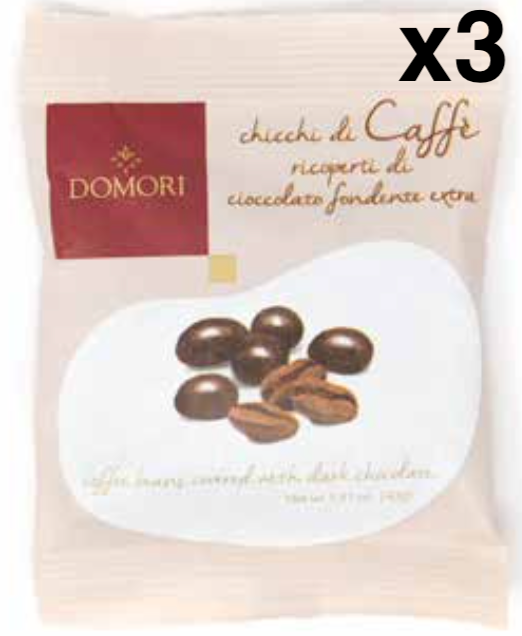 ドモーリドラジェ コーヒー 40g3袋セット Domori Dragees Coffeeイタリアを代表するチョコレートブランド