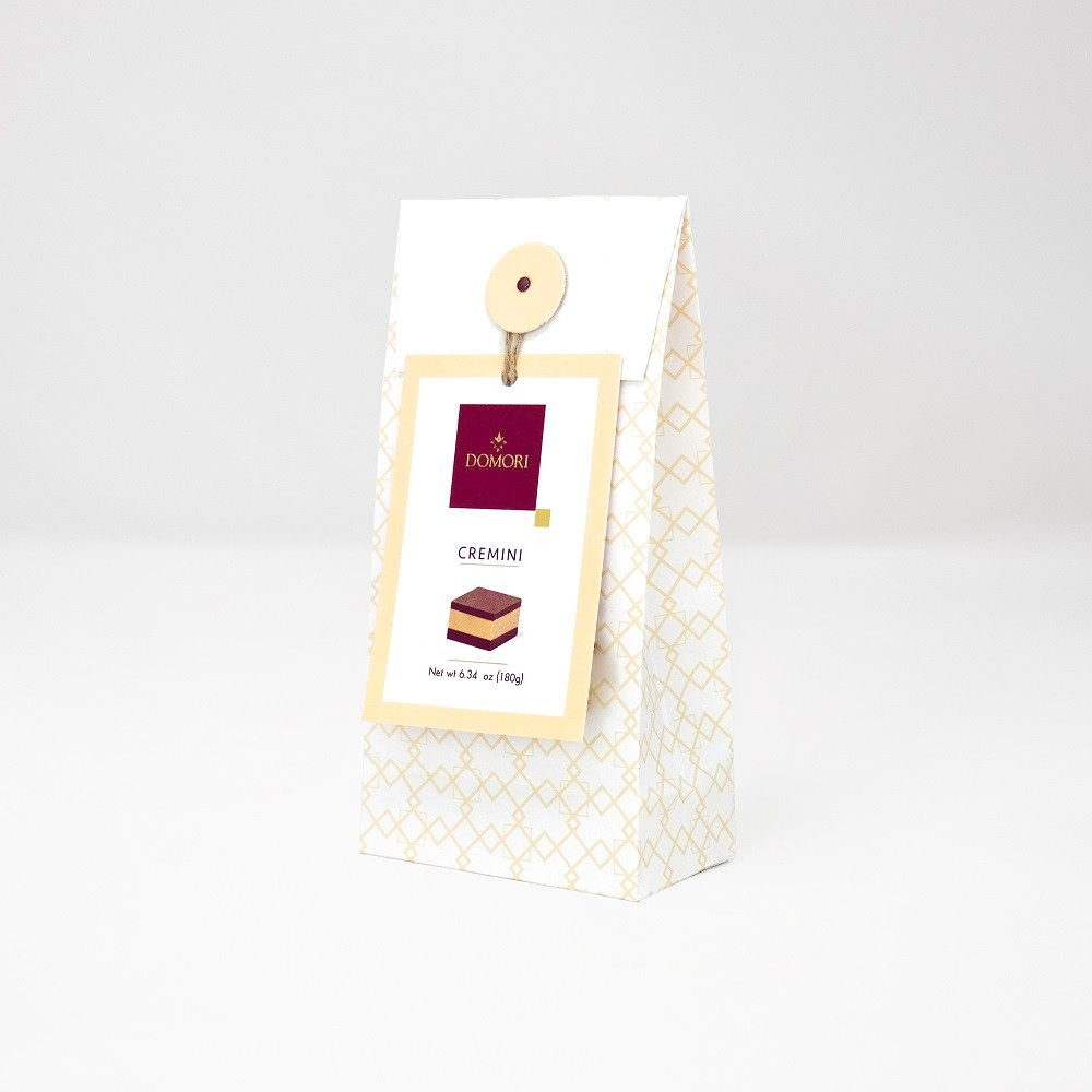 ドモーリ クレミニ ポシェット180g, Domori Pochette Classic Cremini イタリアを代表するチョコレートブランド