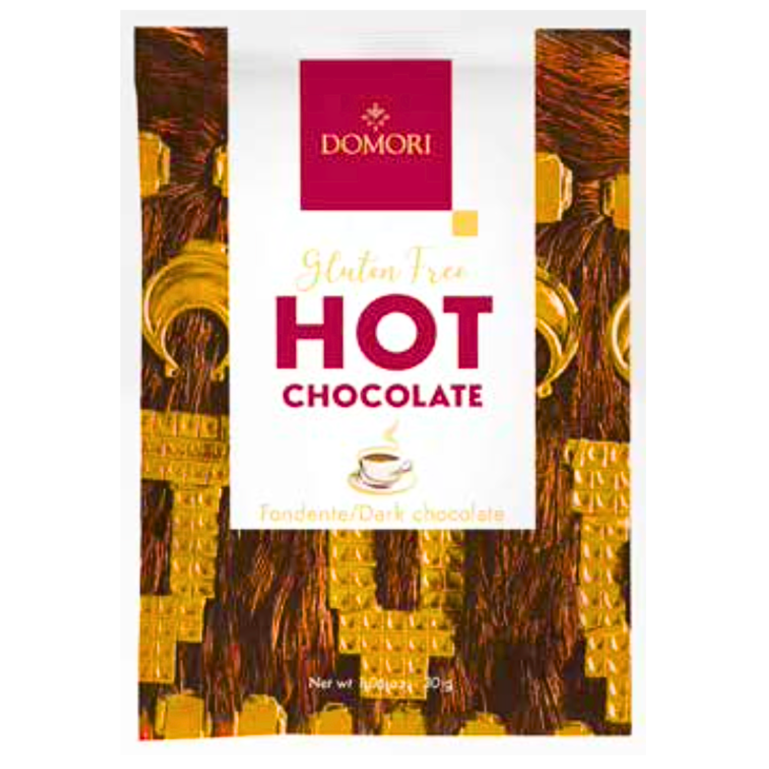 ドモーリホットチョコレート/ダーク30g10袋セット Domori Hot Chocolate Mix/Dark Chockolateイタリアを代表するチョコレートブランド